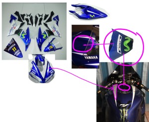 carena Yamaha R1 personalizzata