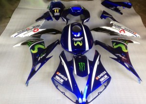 carena Yamaha R1 in abs Valentino Rossi replica