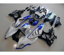 Carena in ABS per BMW S 1000 RR HP4 bianco e blu