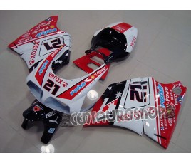 Carena in ABS Ducati 748 916 996 998 Troy Bayliss replica SBK