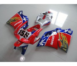 Carena in ABS Ducati 748 916 996 998 Ben Bostrom replica