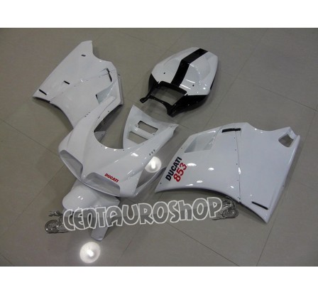 Carena in ABS Ducati 748 916 996 998 bianca e nera