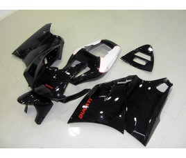 Set di carene in ABS Ducati 748 916 996 998 nere lucide oppure opache