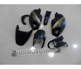 Carena in ABS Ducati Monster 696 796 1100 1100S nero opaco e oro