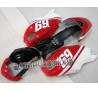 Carena in ABS Ducati Monster 696 796 1100 1100S Hayden 69 bianco e rosso