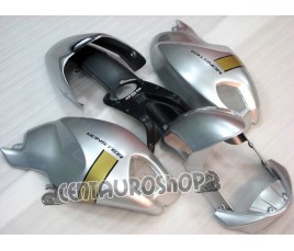 Carena in ABS Ducati Monster 696 796 1100 1100S argento e oro retro