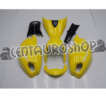 Carena in ABS Ducati Monster 696 796 1100 1100S total yellow