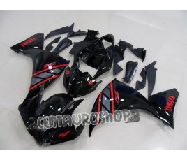 Carena ABS Yamaha YZF 1000 R1 12 14 classic black and red