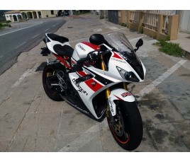 Carena in ABS Triumph Daytona 675 06 08 racing tricolor