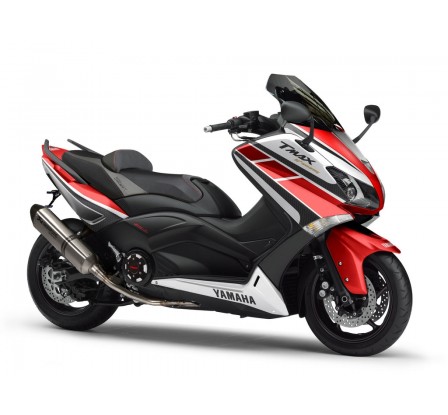 Carene in ABS Yamaha TMAX 530 2012 13 Anniversary red