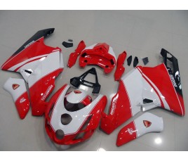 Carene in ABS Ducati 749 999 rosso bianco e nero schema 1