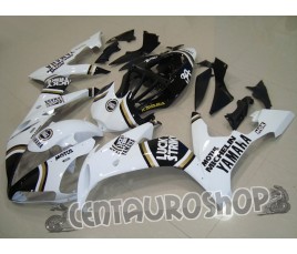 Carena in ABS Yamaha YZF 1000 R1 04-06 White Lucky Strike