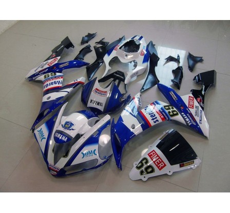 Carena in ABS Yamaha YZF 1000 R1 04-06 Sterilgarda SBK Toseland
