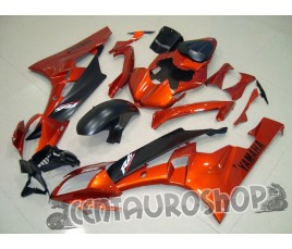 Carena in ABS Yamaha YZF 600 R6 06 07 Orange & Black