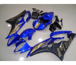 Carena ABS Yamaha YZF600 R6 06 07 Blue Black & Gold