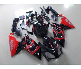 Carena per Aprilia RS 125 in abs nera e rossa 