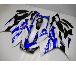 Carena ABS Yamaha YZF R3 2014 2018 tricolor blu bianco e nero