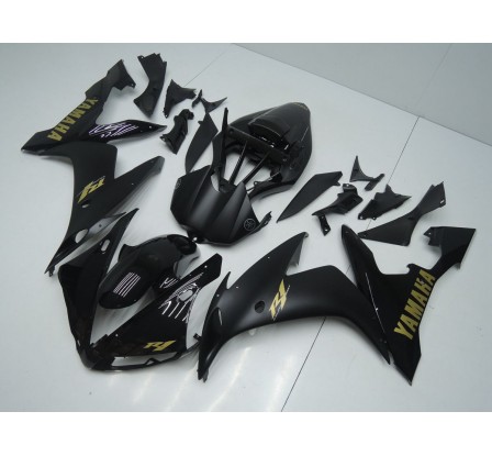 Carena in ABS Yamaha YZF 1000 R1 04-06 colorazione Black and Gold