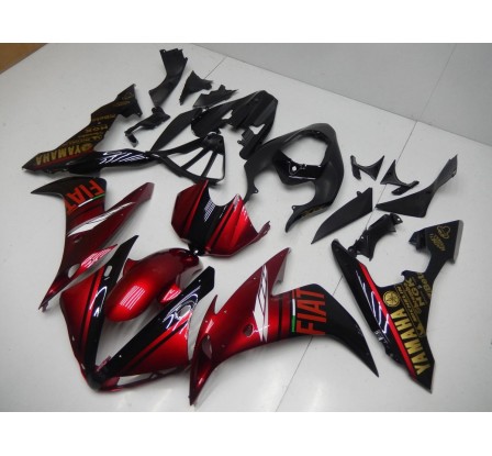 Carena in ABS Yamaha YZF 1000 R1 04-06 Candy racing MotoGP