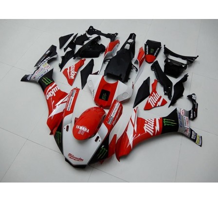 Carena ABS Yamaha YZF 1000 R1 2015 Milwaukee BSB replica