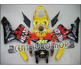 Carena in ABS Honda CBR 600 RR 05-06 replica Rossi Yellow