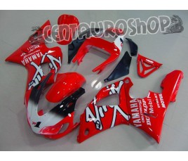 Carena in ABS Yamaha YZF 1000 R1 98-99 colorazione CLASSIC RED & WHITE