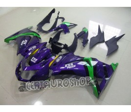 Carena Racing replica in ABS per Kawasaki Ninja 250 08-09 