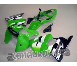 Carenatura in ABS Kawasaki ZX-6R Ninja 600 2000 2002 Green classic