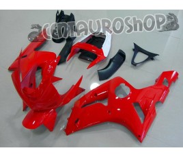Carena in ABS Kawasaki ZX6R Ninja 636 03 04 colorazione Red