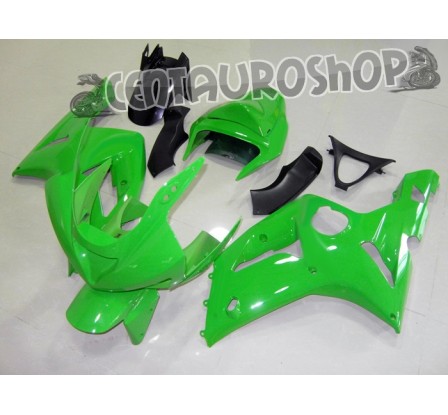 Carena in ABS Kawasaki ZX-6R Ninja 636 2003 2004 Light Green