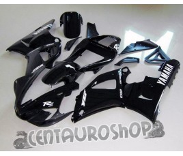 Carena in ABS Yamaha YZF 1000 R1 00-01 colorazione ALL BLACK