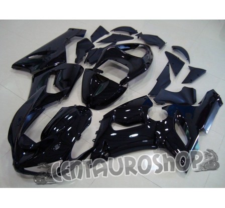 Carenatura in ABS Kawasaki ZX6R Ninja 636 05 06 colorazione All Black