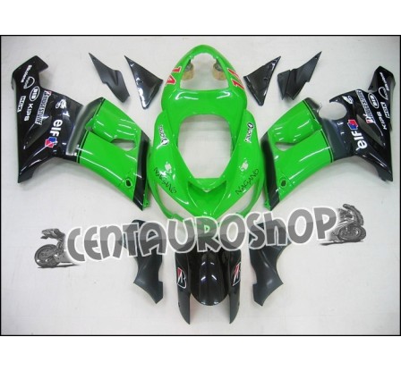 Carena in ABS Kawasaki ZX 6R Ninja 636 05 06 colorazione Elf