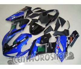 Carenatura ABS Kawasaki ZX-6R Ninja 636 05-06 Blue Motogp replica