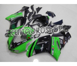 Carenature replica Kawasaki ZX6R Ninja 636 07-08 Green Moto gp