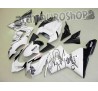 Carena in ABS Kawasaki ZX-10R Ninja 04-05 White Corona