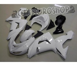 Carena in ABS Kawasaki ZX10R Ninja 06 07 colorazione All White