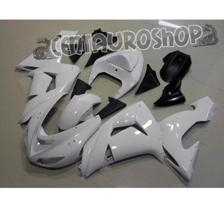 Carena in ABS Kawasaki ZX10R Ninja 06 07 colorazione All White