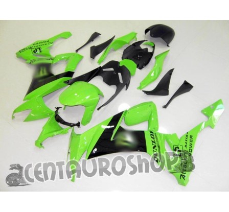 Carena in ABS Kawasaki ZX-10R Ninja 08-10 Green Motogp