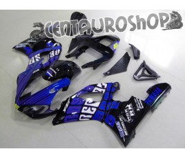 Carena in ABS Yamaha YZF 1000 R1 00-01 colorazione MATT BLACK