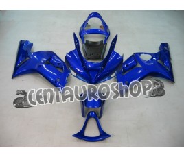 Carenatura in ABS Kawasaki ZX-6R Ninja 636 2003 2004 colorazione Blue