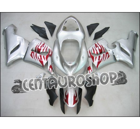 Carena di ricambio Kawasaki ZX-6R Ninja 636 2005 2006 Silver