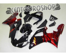 Carena in ABS Yamaha YZF 1000 R1 00-01 colorazione red flames