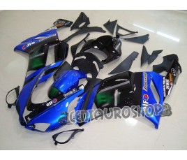 Carene replica Kawasaki ZX6R Ninja 636 07-08 Blue Moto gp