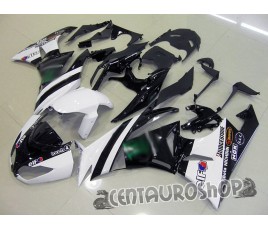 Carenature replica Kawasaki ZX6R Ninja 636 09-10 replica MotoGP White