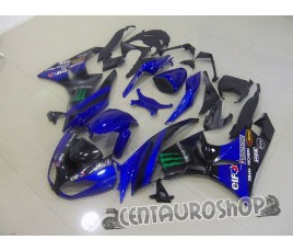 Carenature replica Kawasaki ZX6R Ninja 636 09-10 MotoGP blue