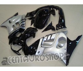 Carene per Honda CBR 600 F2 95-96 in abs colorazione Black & Silver