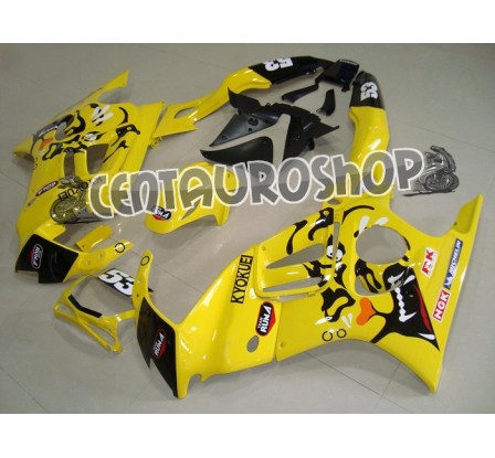 Carena in ABS Honda CBR 600 F3 97-98 colorazione Yellow Tiger
