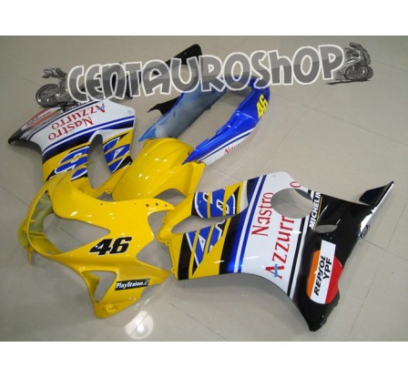 Carena in ABS Honda CBR 600 F4 99-00 Nastro Azzurro Replica