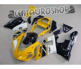 Carena in ABS Yamaha YZF 1000 R1 00-01 colorazione ALL WHITE